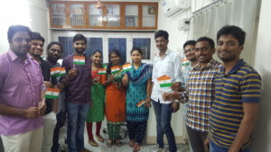 Indian Independence Day Celebrations by CRM Consultants from Dhruvsoft