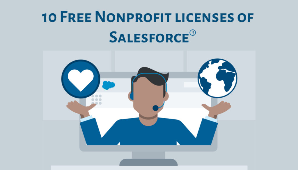 10 free Nonprofit licenses of Salesforce