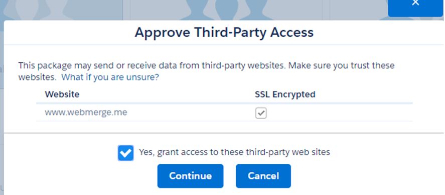 third party access