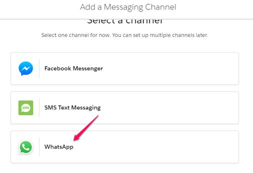 add messaging channel