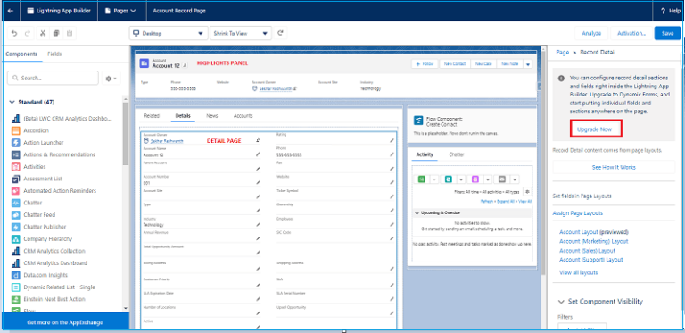 How to use Salesforce Dynamic Forms