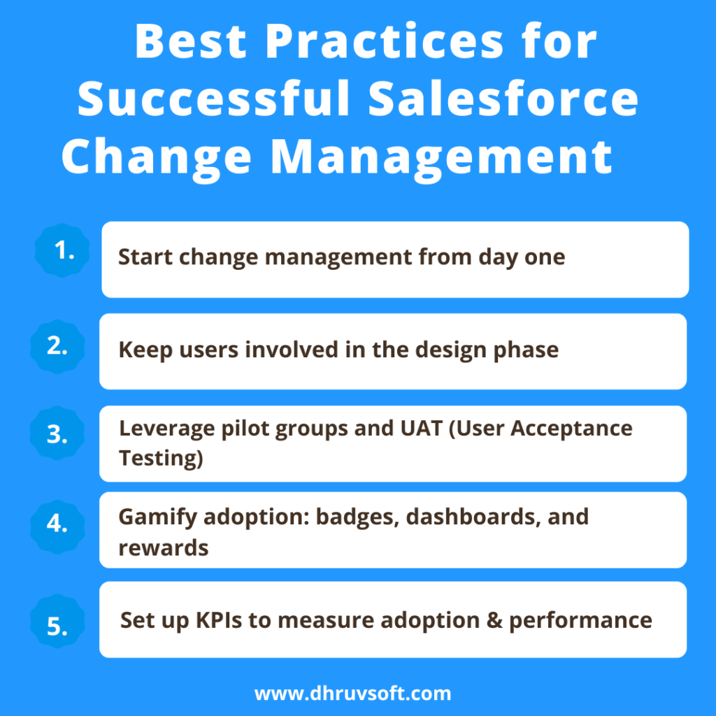 Best Practices for Successful Salesforce Change Management Best Practices for Successful Salesforce Change Management