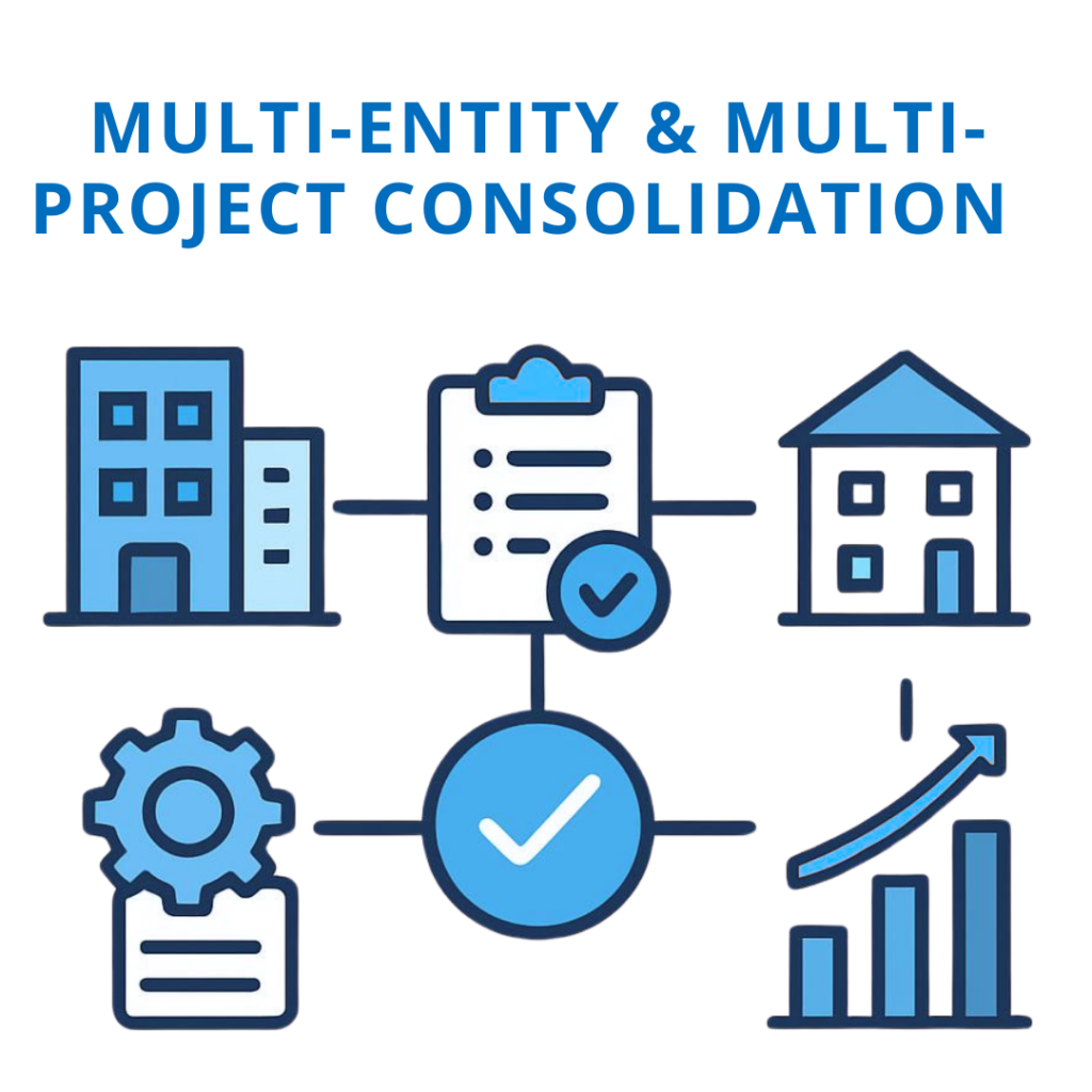 Multi-Entity & Multi-Project Consolidation Multi-Entity & Multi-Project Consolidation