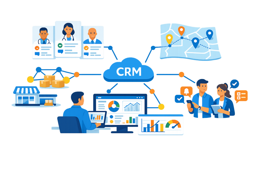 Salesforce CRM for Healthcare and Life Sciences Salesforce CRM for Healthcare and Life Sciences